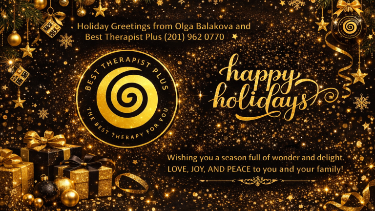 Best therapist wishing you happy holiday